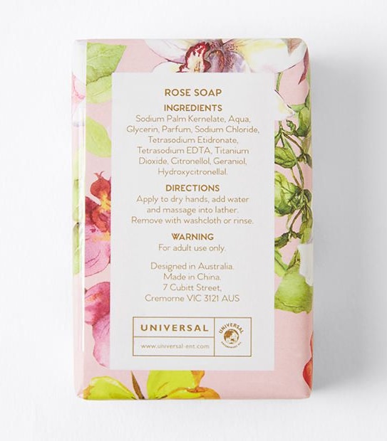 Floral Bouquet 3 Piece Soap Gift Set