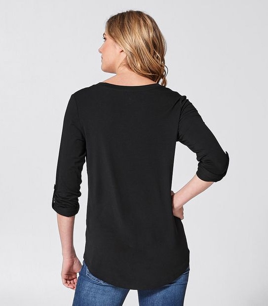 Rory Henley Long Sleeve Top - Black