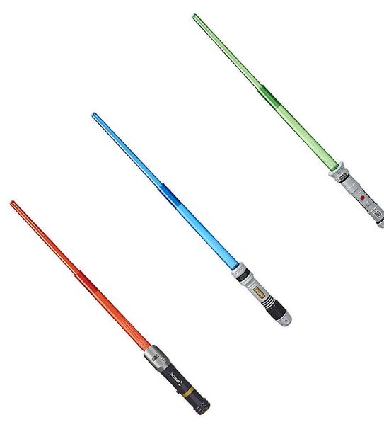 Star Wars Academy Level 1 Light-up Extendable  Lightsaber Assorted