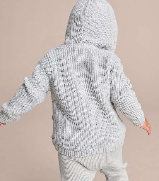 Baby Knit Hooded Cardigan