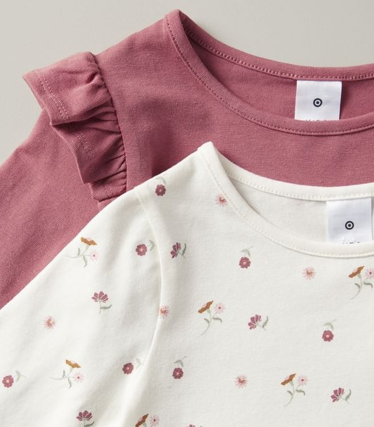 2 Pack Long Sleeve Tops