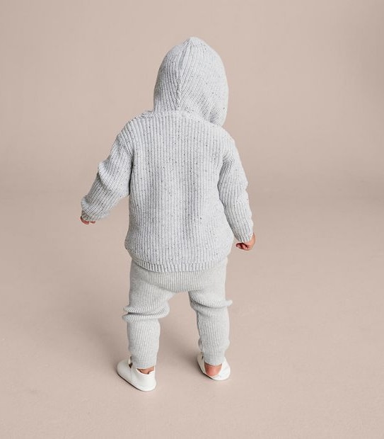 Baby Knit Hooded Cardigan