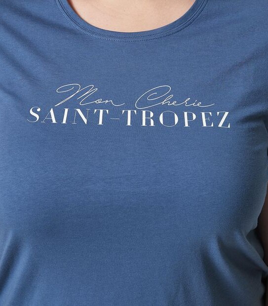 Belle Curve Printed T-Shirt