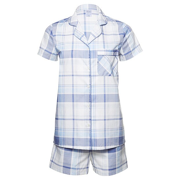 Short Pyjama Set - Checks Short Pyjama Set - Checks
