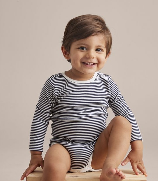 3 Pack Baby Organic Cotton Bodysuits