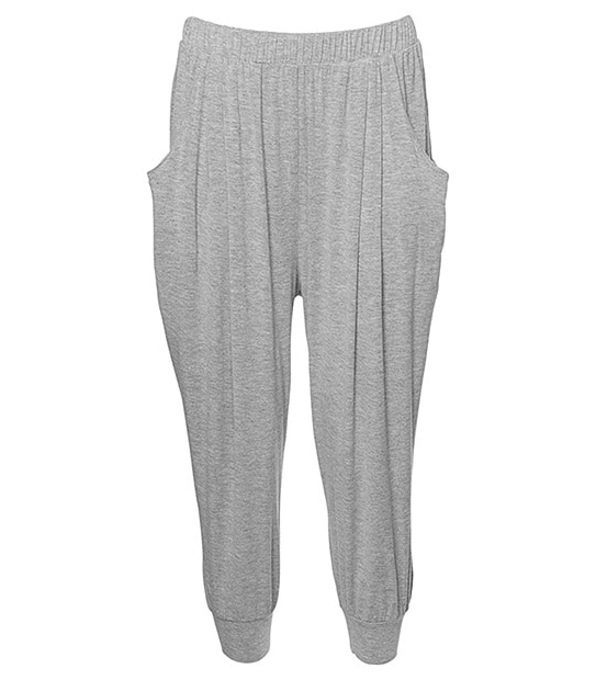 Lounge Harem Pants - Grey