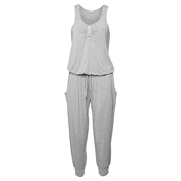 3/4 Length Playsuit - Grey 3/4 Length Playsuit - Grey