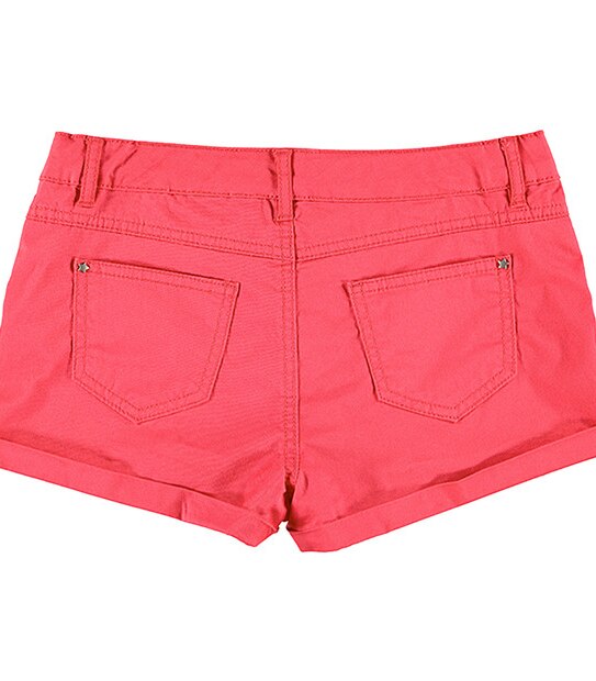 Girls' Short Length Cotton Twill Shorts