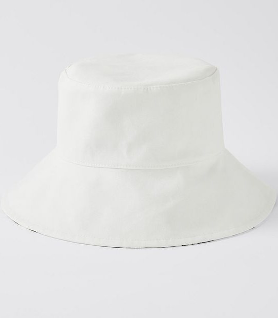 Reversible Bucket Hat - Natural Palm