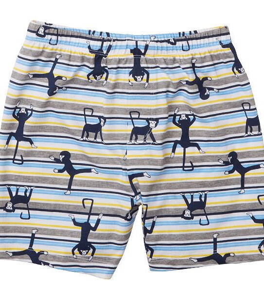 Monkey Print Short Sleeve Pyjama Set 4 of 5