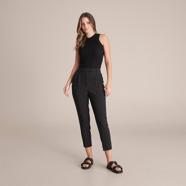 TFW49 ANKLE SLIM PANTS ブラック TFW49 ANKLE SLIM PANTS | satisfaction