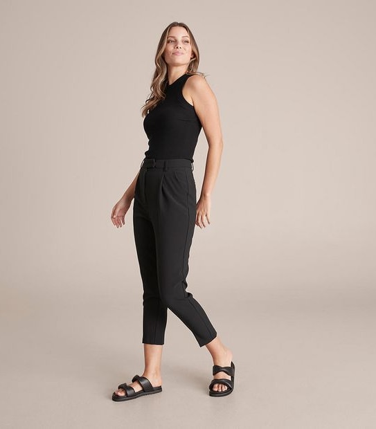 Preview High Waist Slim Ankle Pants 5 of 5