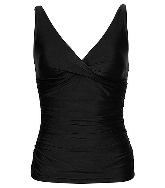 Shape Your Body Tankini Top - Black
