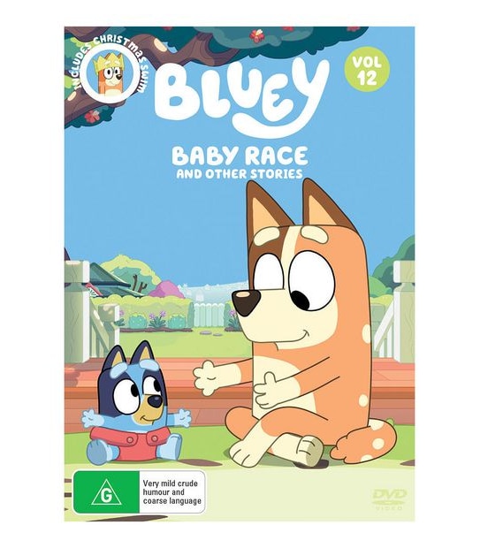 Bluey: Baby Race & Other Stories - Volume 12 - DVD