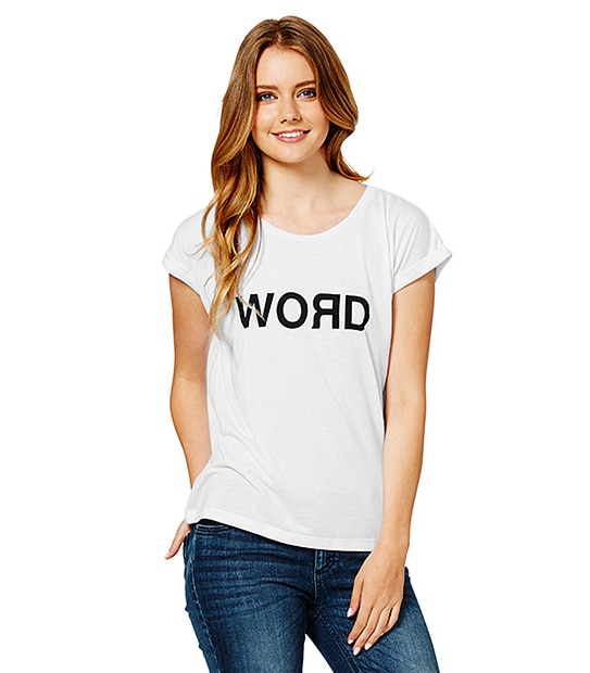 Lily Loves 'Word' Boyfriend T-Shirt