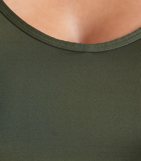 Low Impact Cross Back Sports Crop Top; Style: LCT53756