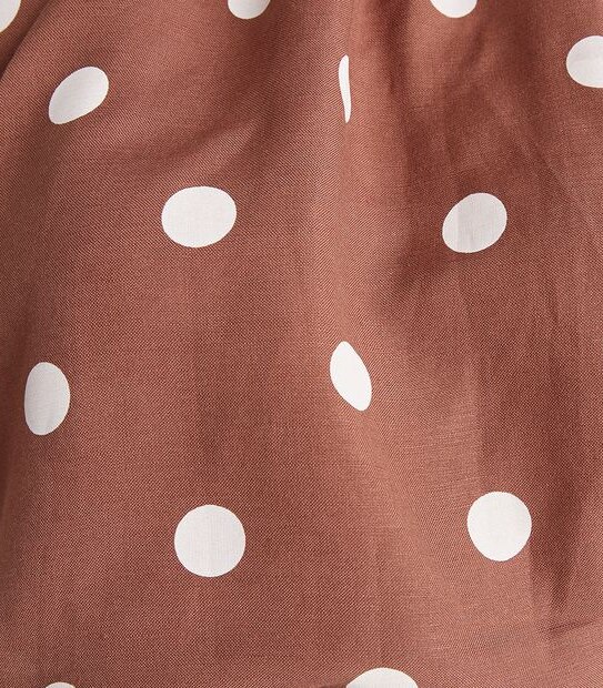 Preview Linen Blend Frill Neck Blouse