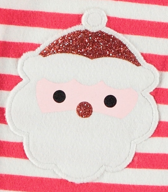 Girls' Full Length Santa Leggings
