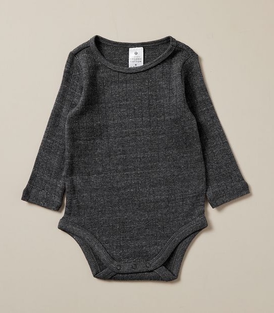 Baby Organic Cotton Pointelle Bodysuit