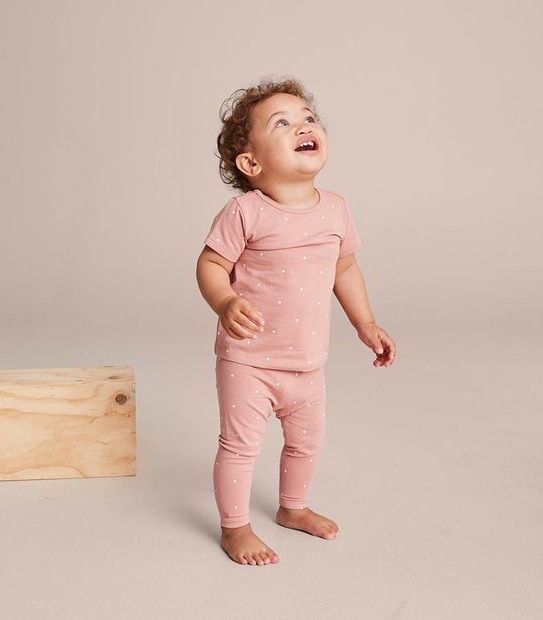 3 Pack Baby Organic Cotton Leggings 3 of 6