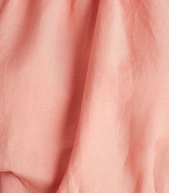 Preview Linen Blend Frill Neck Blouse