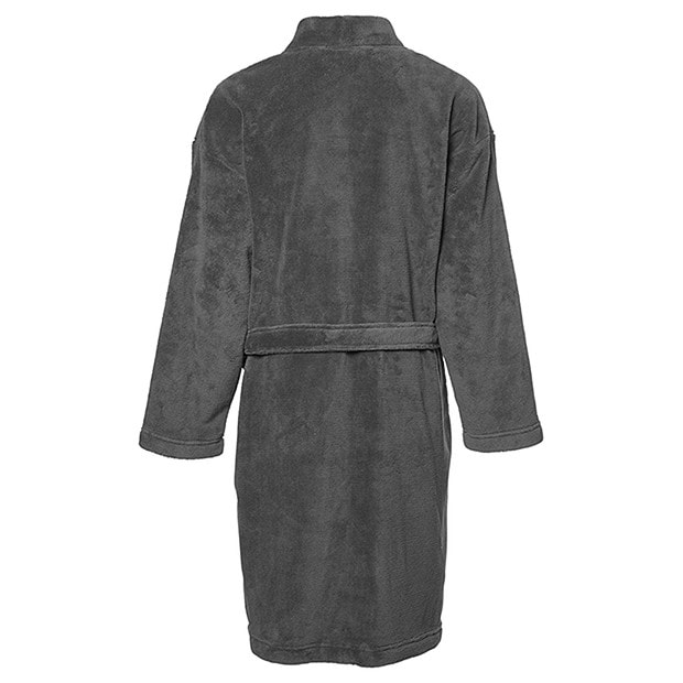 Coral Fleece Short Dressing Gown Grey Target Australia
