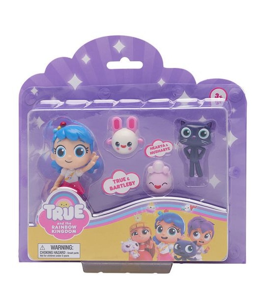 True & The Rainbow Kingdom 4" 4-Figure Combo Pack - Assorted*