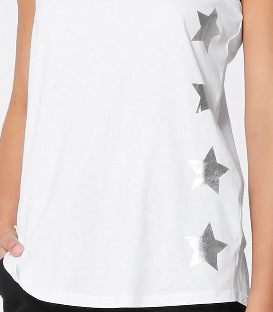 Metallic Star Tank Top 3 of 3
