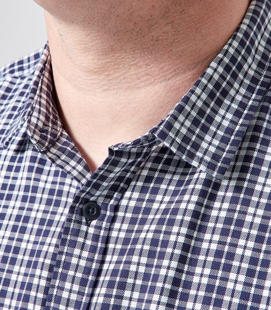 Mr Big Shirt - Navy Check
