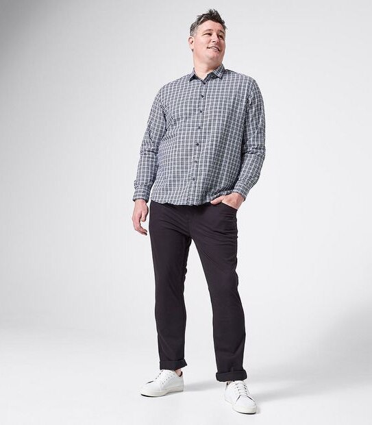 Mr Big Shirt - Navy Check