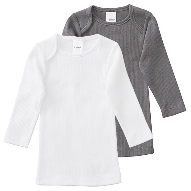 2 Pack Long Sleeve Thermal TShirts Target Australia