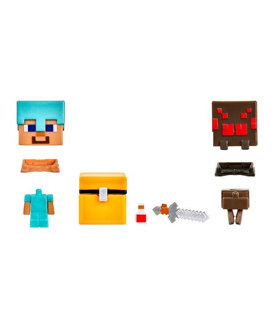 Minecraft - Mob Head Minis Adventure Pack - Assorted*