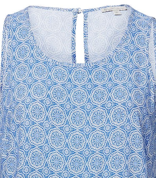 Tiered Dress - Turkish Blue Tile