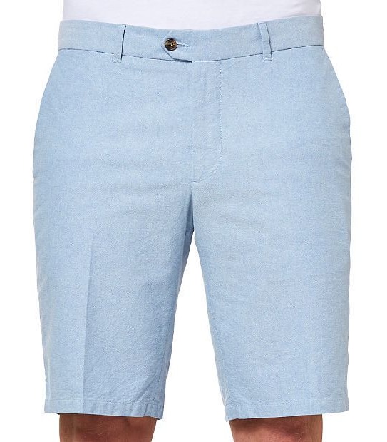 Tailored Fit Oxford Shorts