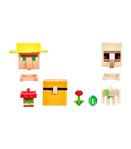 Minecraft - Mob Head Minis Adventure Pack - Assorted*