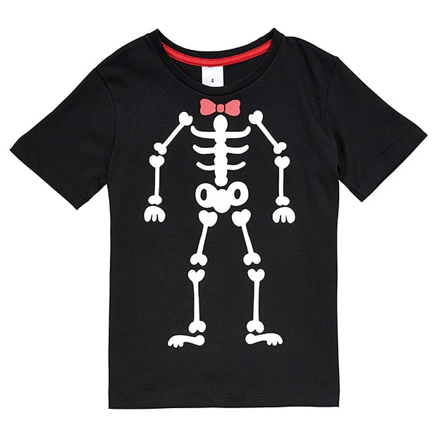skeleton tee shirt