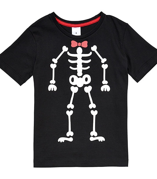 Boys' Short Sleeve Skeleton T-Shirt