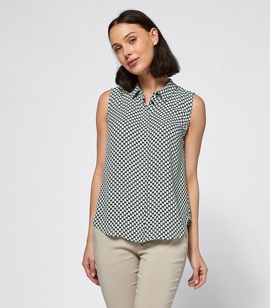 Preview Sleeveless Relaxed Blouse