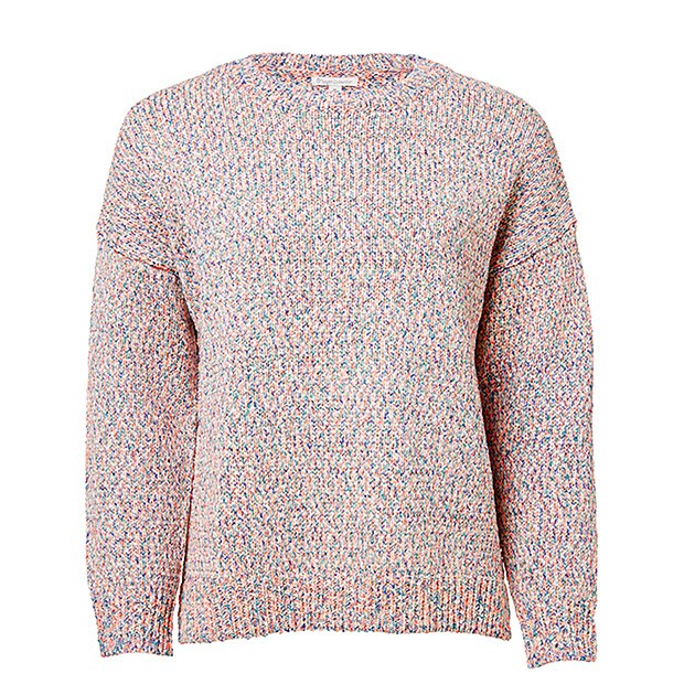 Tape Yarn Jumper - Space Dye Tape Yarn Jumper - Space Dye