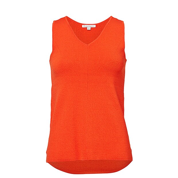 Dry Knit Sleeveless Top - Cherry Tomato Dry Knit Sleeveless Top - Cherry Tomato