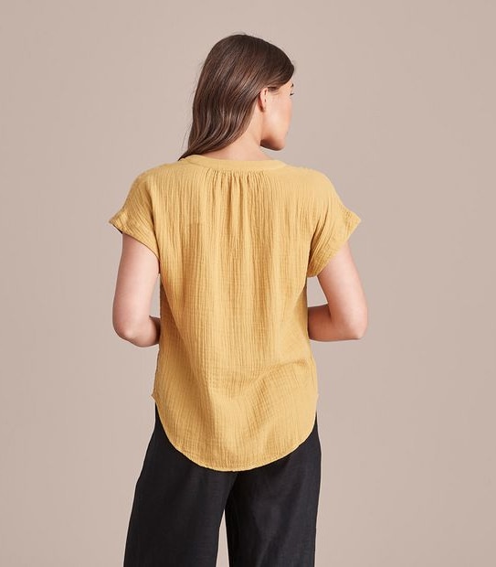 Dallas Double Cloth Top