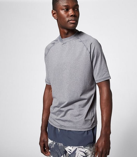 Piping Hot Rash Vest - Grey