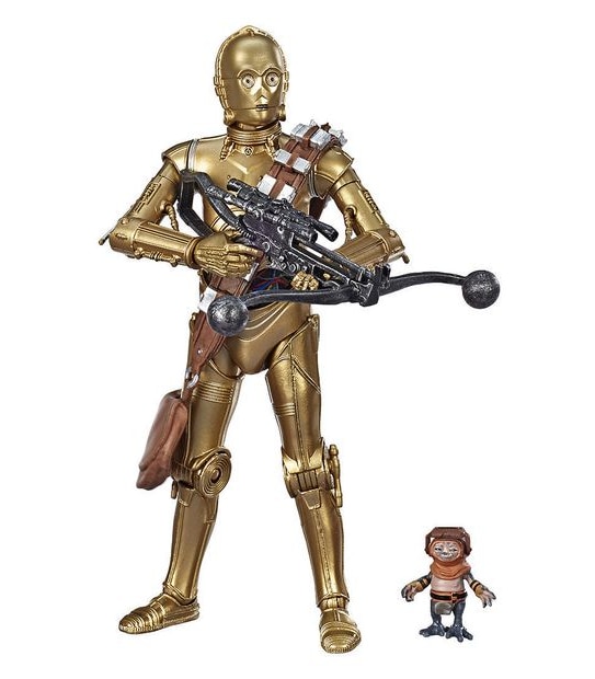 Star Wars: The Rise of Skywalker Episode 9 - Black Series Collectible 6" C-3PO & Babu Frik Action Figure