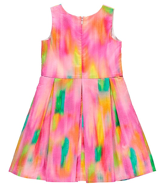 Girls' Paint Pleat Dress
