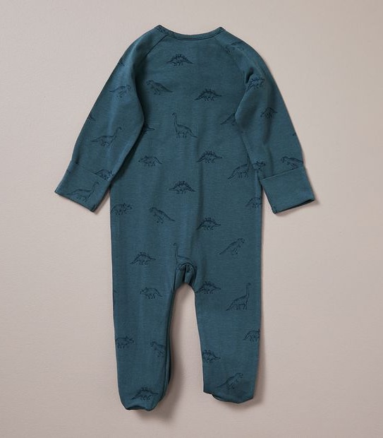 Baby Organic Cotton Print Coverall