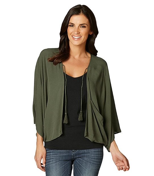 Kimono - Khaki 1 of 5