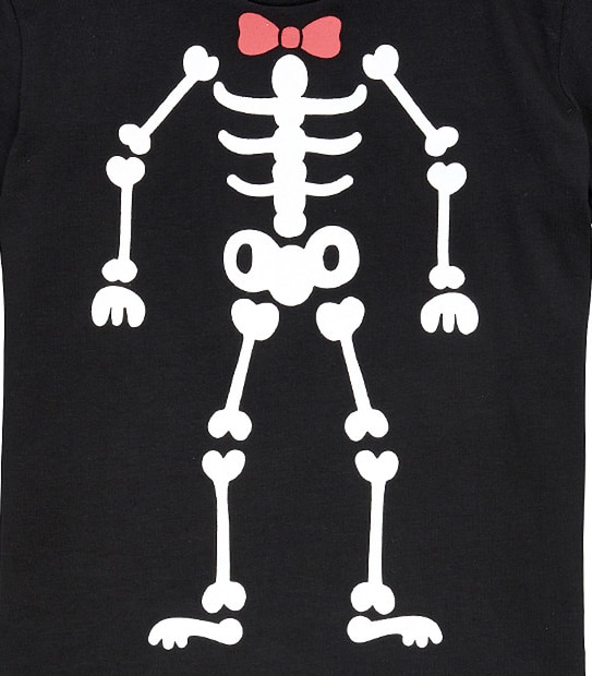 Boys' Short Sleeve Skeleton T-Shirt