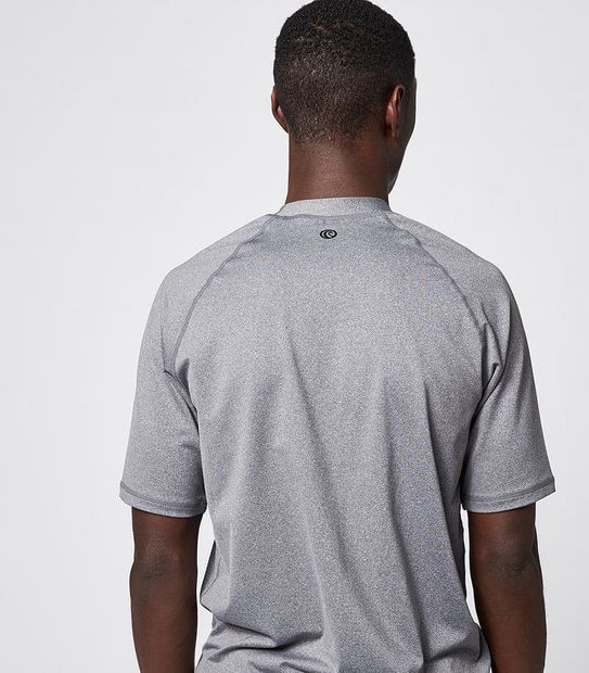 Piping Hot Rash Vest - Grey