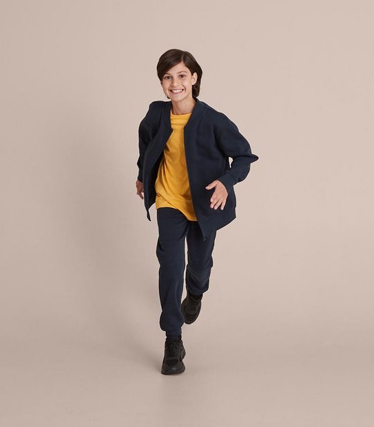 School Bomber Fleece Jacket
