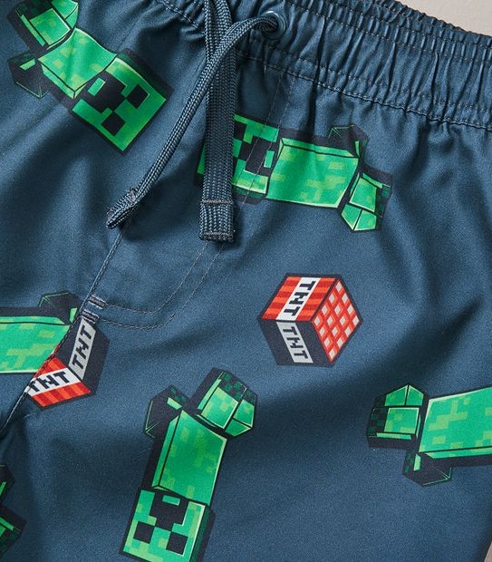 Minecraft Swim Boardshorts